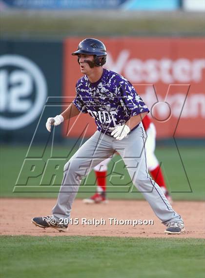 Thumbnail 3 in Woodland Christian vs. Bradshaw Christian (@ Raley Field) photogallery.