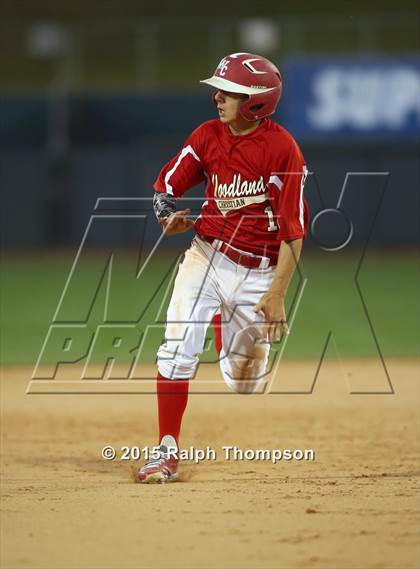 Thumbnail 2 in Woodland Christian vs. Bradshaw Christian (@ Raley Field) photogallery.