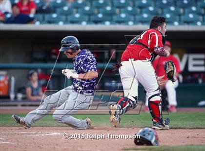 Thumbnail 2 in Woodland Christian vs. Bradshaw Christian (@ Raley Field) photogallery.