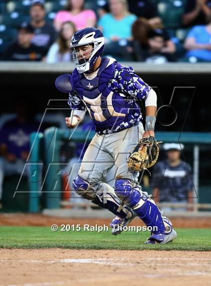 Thumbnail 3 in Woodland Christian vs. Bradshaw Christian (@ Raley Field) photogallery.