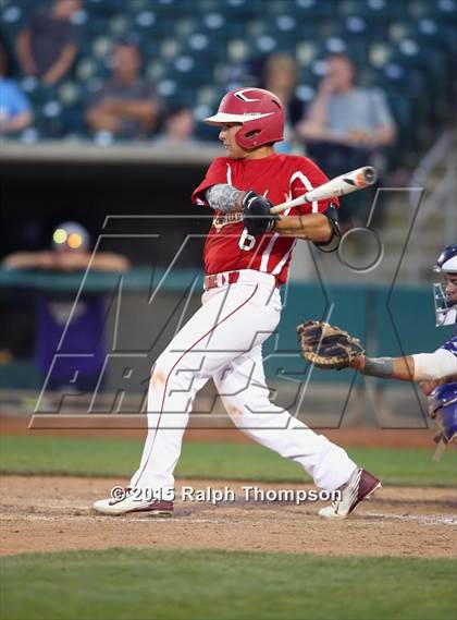 Thumbnail 1 in Woodland Christian vs. Bradshaw Christian (@ Raley Field) photogallery.
