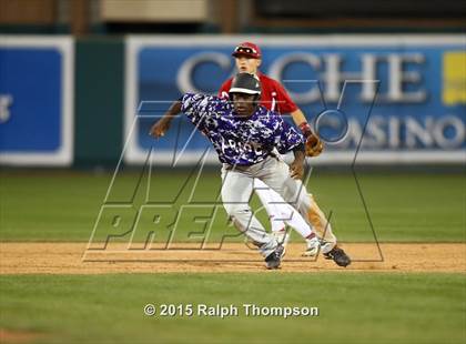 Thumbnail 3 in Woodland Christian vs. Bradshaw Christian (@ Raley Field) photogallery.