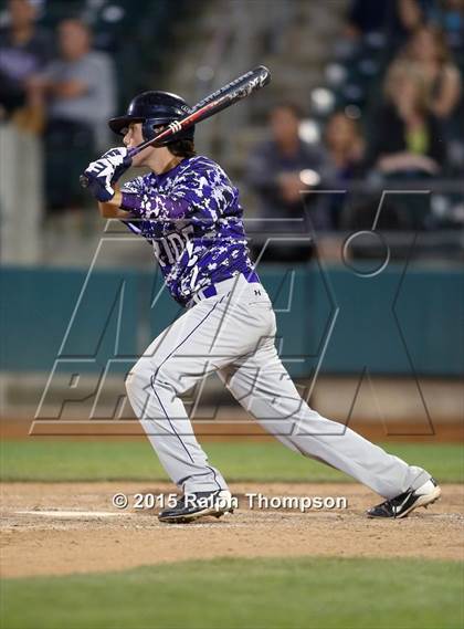 Thumbnail 3 in Woodland Christian vs. Bradshaw Christian (@ Raley Field) photogallery.