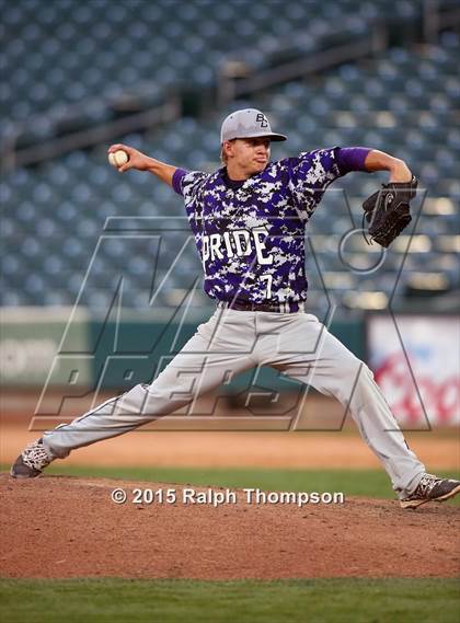 Thumbnail 3 in Woodland Christian vs. Bradshaw Christian (@ Raley Field) photogallery.