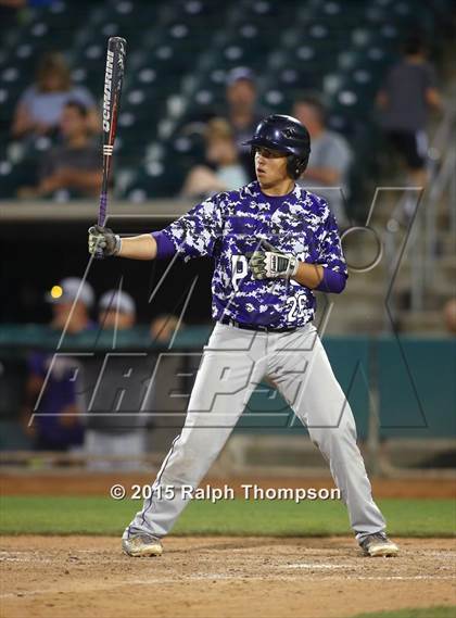 Thumbnail 2 in Woodland Christian vs. Bradshaw Christian (@ Raley Field) photogallery.