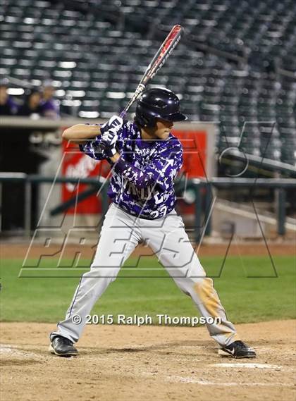 Thumbnail 2 in Woodland Christian vs. Bradshaw Christian (@ Raley Field) photogallery.