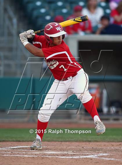 Thumbnail 2 in Woodland Christian vs. Bradshaw Christian (@ Raley Field) photogallery.