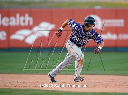 Thumbnail 2 in Woodland Christian vs. Bradshaw Christian (@ Raley Field) photogallery.