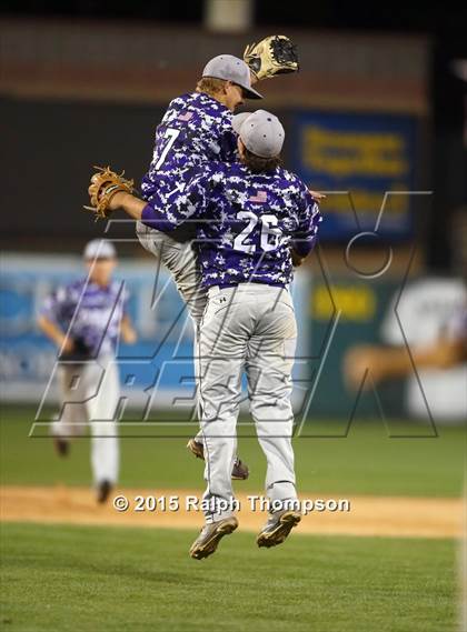 Thumbnail 2 in Woodland Christian vs. Bradshaw Christian (@ Raley Field) photogallery.