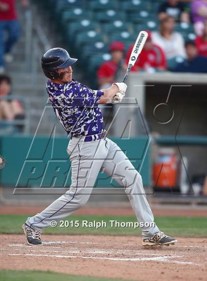 Thumbnail 2 in Woodland Christian vs. Bradshaw Christian (@ Raley Field) photogallery.