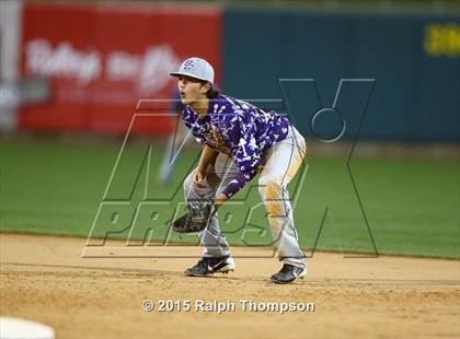 Thumbnail 2 in Woodland Christian vs. Bradshaw Christian (@ Raley Field) photogallery.
