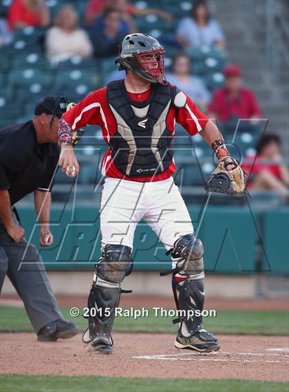 Thumbnail 1 in Woodland Christian vs. Bradshaw Christian (@ Raley Field) photogallery.