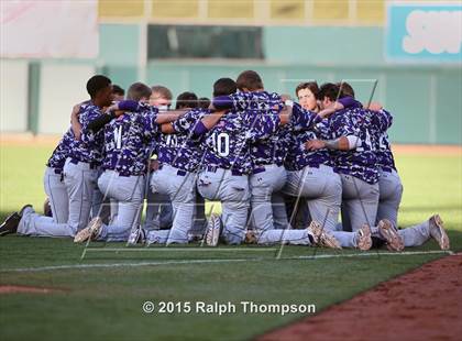 Thumbnail 1 in Woodland Christian vs. Bradshaw Christian (@ Raley Field) photogallery.