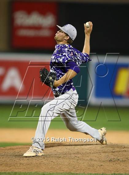 Thumbnail 3 in Woodland Christian vs. Bradshaw Christian (@ Raley Field) photogallery.