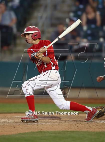 Thumbnail 1 in Woodland Christian vs. Bradshaw Christian (@ Raley Field) photogallery.