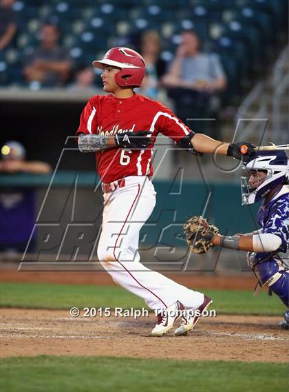 Thumbnail 2 in Woodland Christian vs. Bradshaw Christian (@ Raley Field) photogallery.