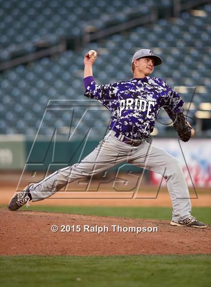 Thumbnail 1 in Woodland Christian vs. Bradshaw Christian (@ Raley Field) photogallery.
