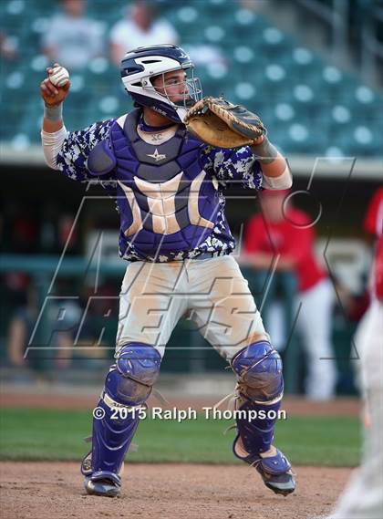 Thumbnail 1 in Woodland Christian vs. Bradshaw Christian (@ Raley Field) photogallery.