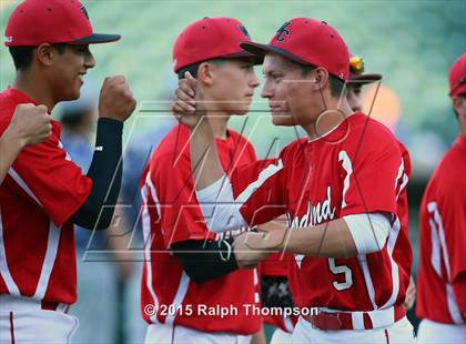 Thumbnail 1 in Woodland Christian vs. Bradshaw Christian (@ Raley Field) photogallery.