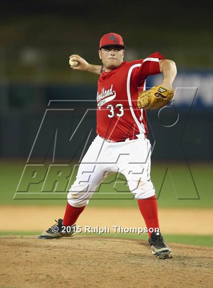Thumbnail 1 in Woodland Christian vs. Bradshaw Christian (@ Raley Field) photogallery.