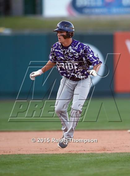 Thumbnail 1 in Woodland Christian vs. Bradshaw Christian (@ Raley Field) photogallery.
