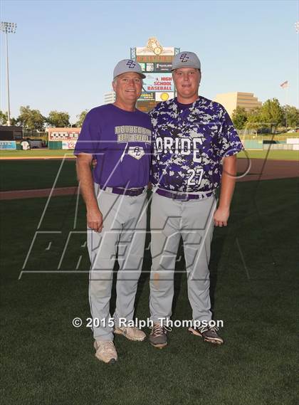 Thumbnail 2 in Woodland Christian vs. Bradshaw Christian (@ Raley Field) photogallery.