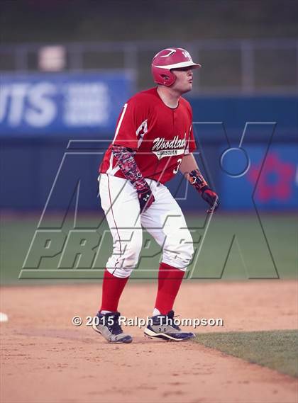 Thumbnail 1 in Woodland Christian vs. Bradshaw Christian (@ Raley Field) photogallery.