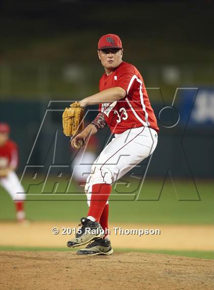 Thumbnail 3 in Woodland Christian vs. Bradshaw Christian (@ Raley Field) photogallery.
