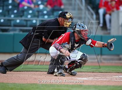 Thumbnail 2 in Woodland Christian vs. Bradshaw Christian (@ Raley Field) photogallery.