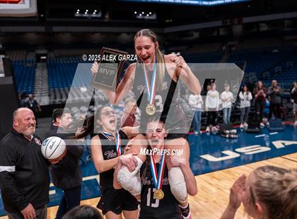 Thumbnail 1 in Farwell vs. Martins Mill (UIL 2A Basketball Division II Final Medal Ceremony) photogallery.
