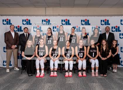 Thumbnail 2 in Farwell vs. Martins Mill (UIL 2A Basketball Division II Final Medal Ceremony) photogallery.