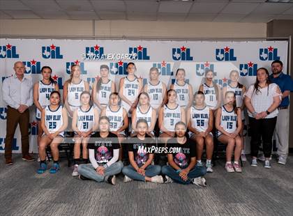 Thumbnail 1 in Farwell vs. Martins Mill (UIL 2A Basketball Division II Final Medal Ceremony) photogallery.