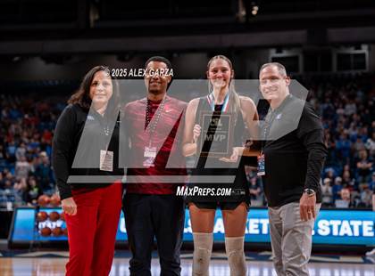 Thumbnail 3 in Farwell vs. Martins Mill (UIL 2A Basketball Division II Final Medal Ceremony) photogallery.