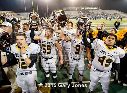 Thumbnail 3 in Del Oro vs. Rocklin (CIF SJS D2 Final) photogallery.