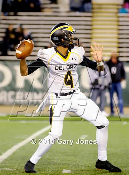 Thumbnail 3 in Del Oro vs. Rocklin (CIF SJS D2 Final) photogallery.