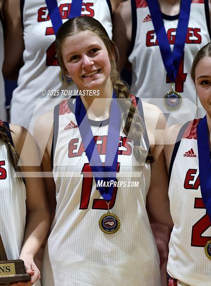 Thumbnail 2 in Rocky Mount Academy vs. Caldwell Academy (NCISAA 2A Championship Awards) photogallery.