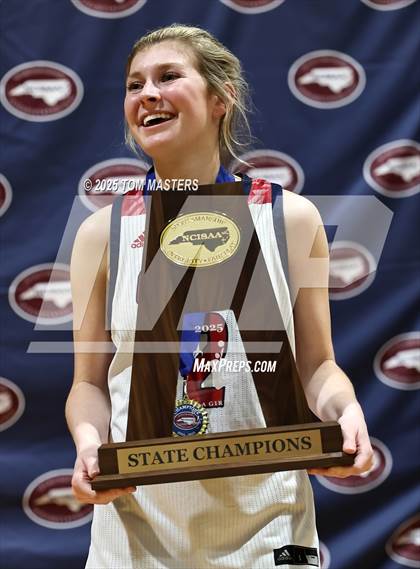 Thumbnail 2 in Rocky Mount Academy vs. Caldwell Academy (NCISAA 2A Championship Awards) photogallery.