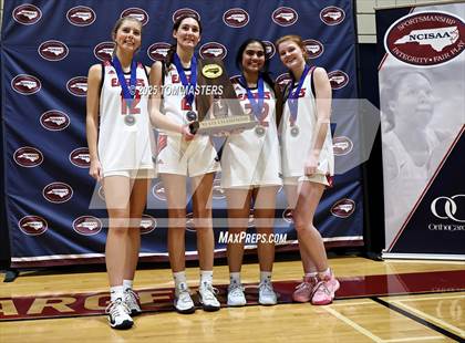 Thumbnail 1 in Rocky Mount Academy vs. Caldwell Academy (NCISAA 2A Championship Awards) photogallery.