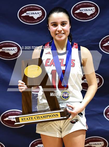 Thumbnail 2 in Rocky Mount Academy vs. Caldwell Academy (NCISAA 2A Championship Awards) photogallery.
