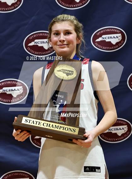 Thumbnail 3 in Rocky Mount Academy vs. Caldwell Academy (NCISAA 2A Championship Awards) photogallery.