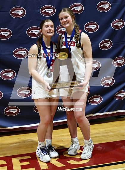 Thumbnail 2 in Rocky Mount Academy vs. Caldwell Academy (NCISAA 2A Championship Awards) photogallery.
