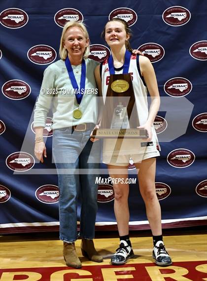 Thumbnail 3 in Rocky Mount Academy vs. Caldwell Academy (NCISAA 2A Championship Awards) photogallery.