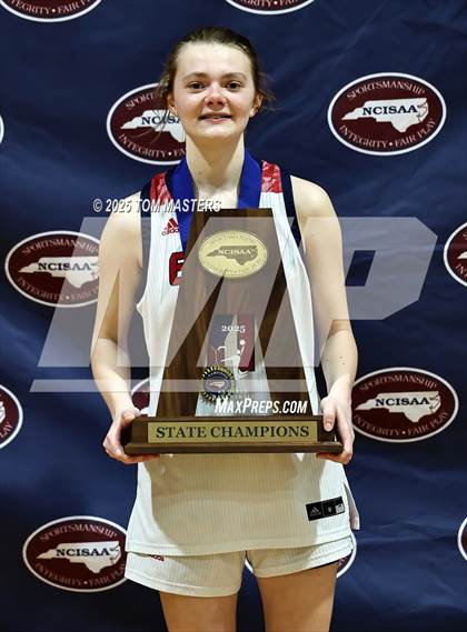 Thumbnail 3 in Rocky Mount Academy vs. Caldwell Academy (NCISAA 2A Championship Awards) photogallery.