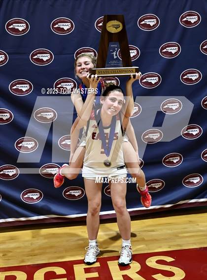 Thumbnail 3 in Rocky Mount Academy vs. Caldwell Academy (NCISAA 2A Championship Awards) photogallery.