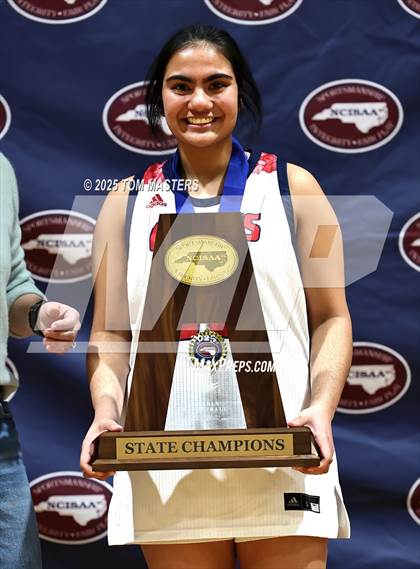 Thumbnail 1 in Rocky Mount Academy vs. Caldwell Academy (NCISAA 2A Championship Awards) photogallery.