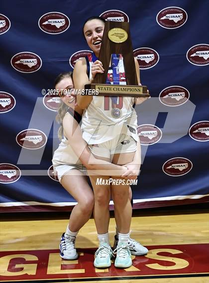 Thumbnail 1 in Rocky Mount Academy vs. Caldwell Academy (NCISAA 2A Championship Awards) photogallery.