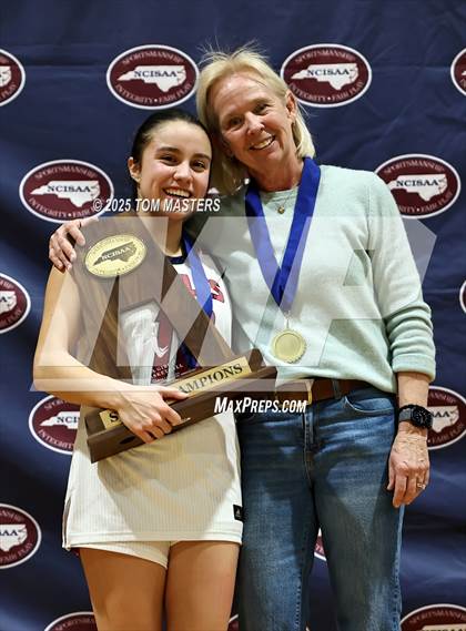 Thumbnail 3 in Rocky Mount Academy vs. Caldwell Academy (NCISAA 2A Championship Awards) photogallery.