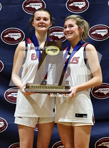 Thumbnail 2 in Rocky Mount Academy vs. Caldwell Academy (NCISAA 2A Championship Awards) photogallery.