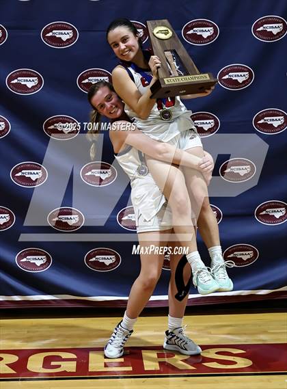 Thumbnail 2 in Rocky Mount Academy vs. Caldwell Academy (NCISAA 2A Championship Awards) photogallery.