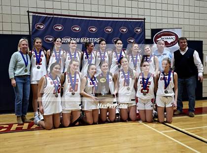 Thumbnail 1 in Rocky Mount Academy vs. Caldwell Academy (NCISAA 2A Championship Awards) photogallery.